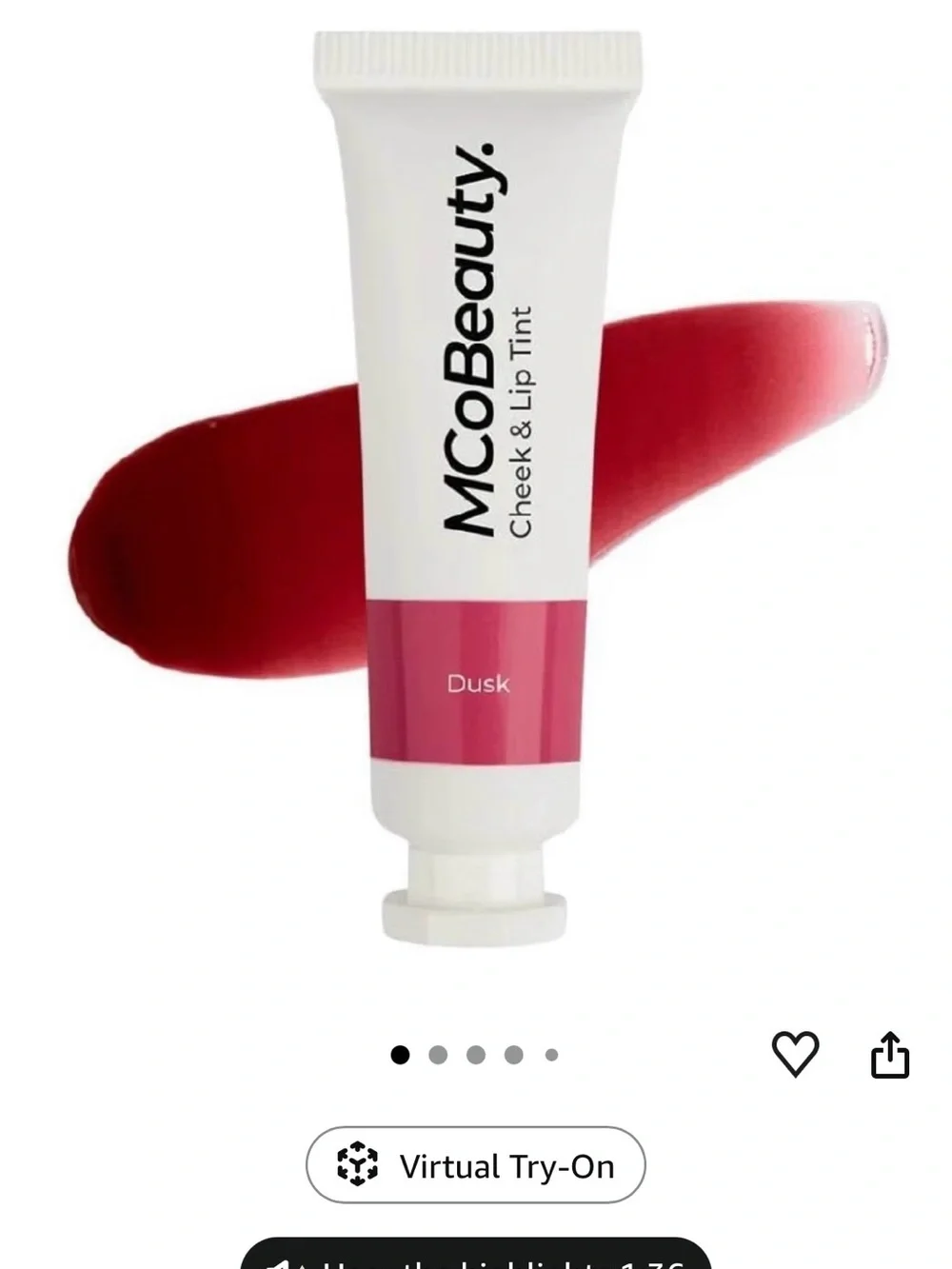 Brand new unopened Mini Cheek & Lip Tint – Blush Red